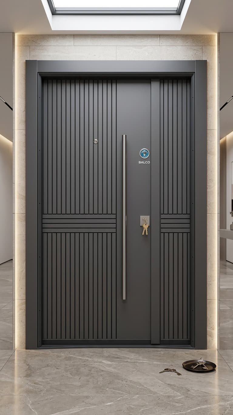 Modern Full Vertical Slats